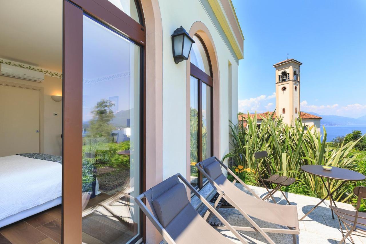 Villa Rubino Apartment Con Giardino E Jacuzzi Vista Lago Stresa Exterior photo